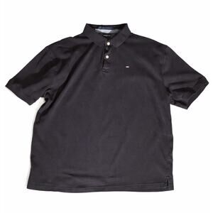 Tommy Hilfiger Black Polo XXL Men's Shirt